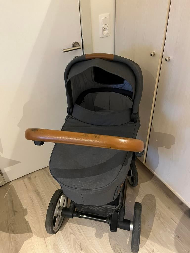 kinderwagen mutsy nio grey, Gebruikt, Mutsy, Verstelbare duwstang, Ophalen