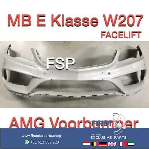 W207 Facelift AMG Voorbumper Mercedes E Klasse coupé cabrio, Utilisé, -, Avant, -