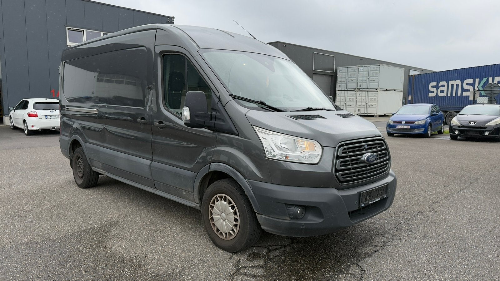 Ford Transit 2.2 TDCi L2H2 AWD Lichte Vracht EXPORT / HANDE, Auto's, Stof, 4 cilinders, Bruin, Bedrijf