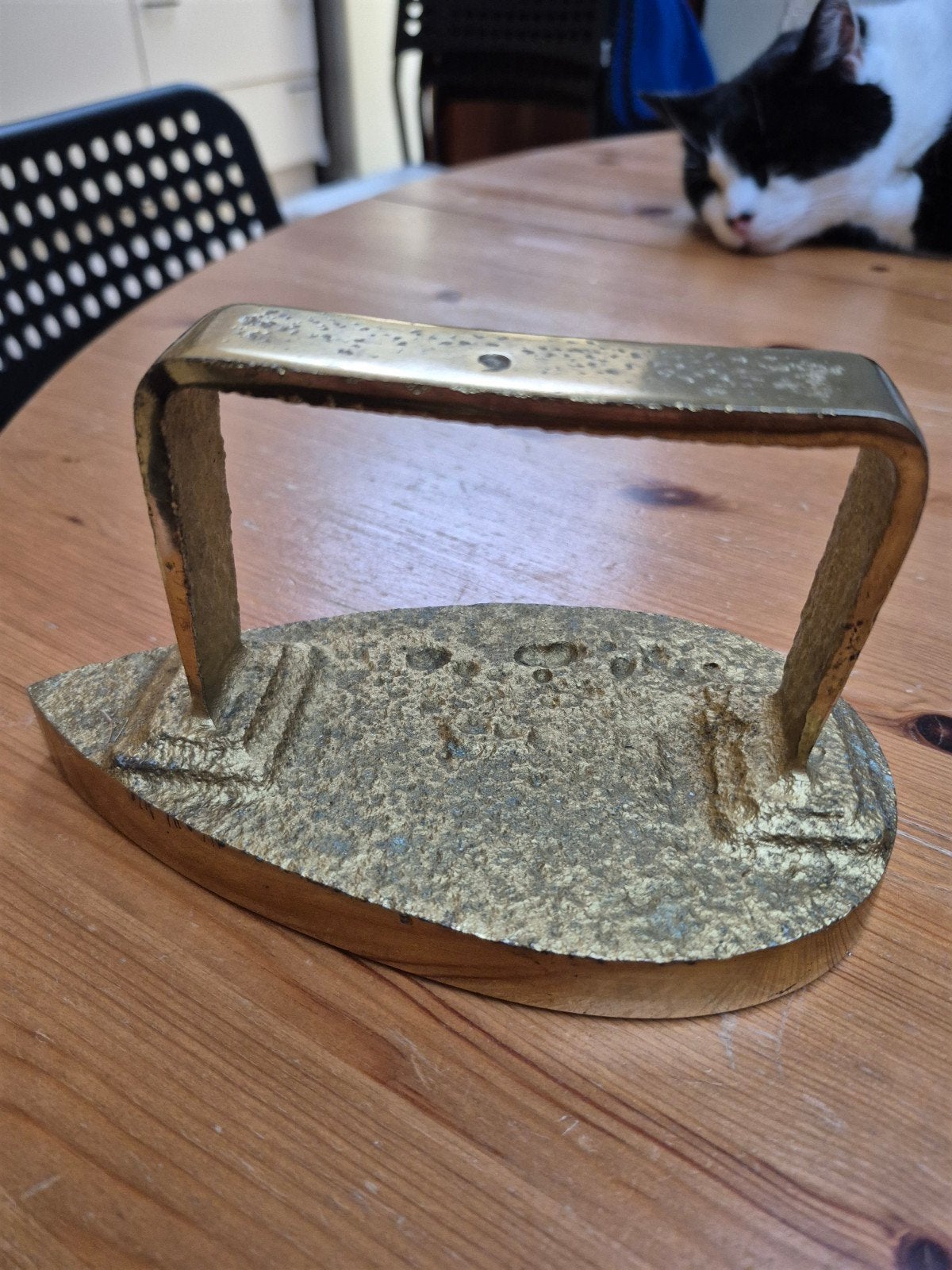 Fer cuivré antique., Enlèvement ou Envoi