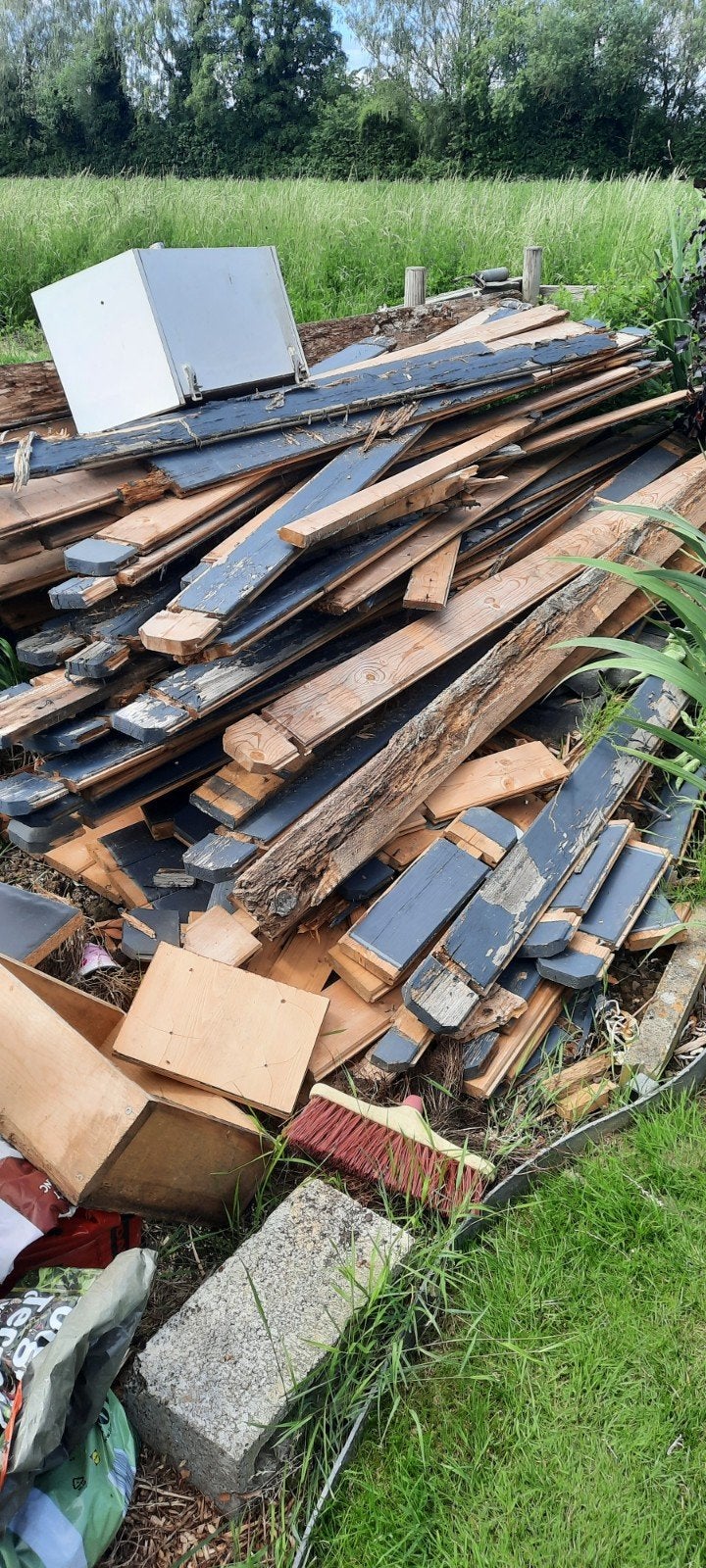 Gratis brandhout, Ophalen