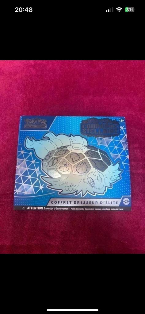 Coffret ETB Pokemon, Ophalen