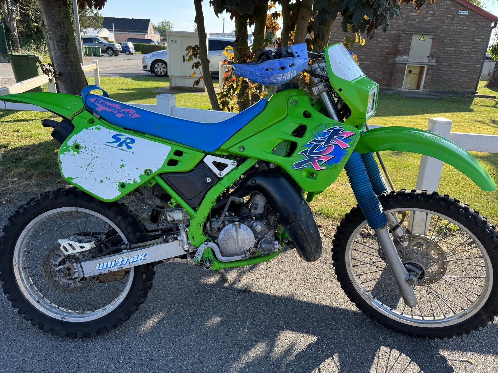 Kawasaki kdx 125 cc, Enlèvement, Comme neuf
