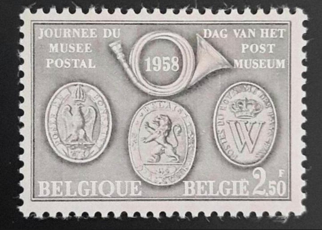 Belgique : OBP 1046 ** Musée de la poste 1958., Timbres & Monnaies, Timbres | Europe | Belgique, Sans timbre, Neuf, Enlèvement ou Envoi
