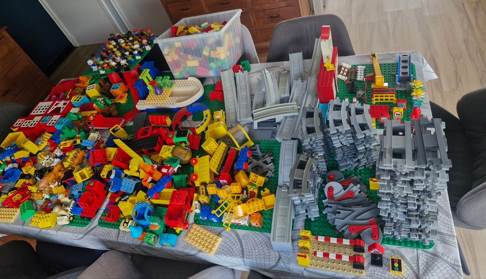 Mega Lot duplo, Enlèvement