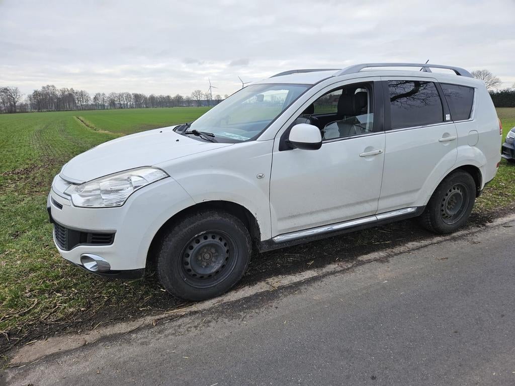 Citroën C-Crosser – full option – automaat – 7 zitplaatsen, Auto's, Citroën, Automaat, Euro 5, C-Crosser, Zwart
