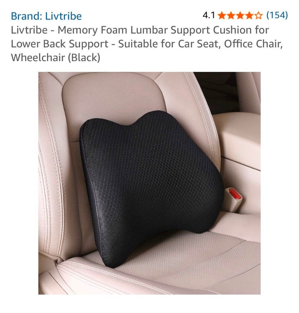coussin lombaire, Ergonomique, Comme neuf, Enlèvement, Autres marques