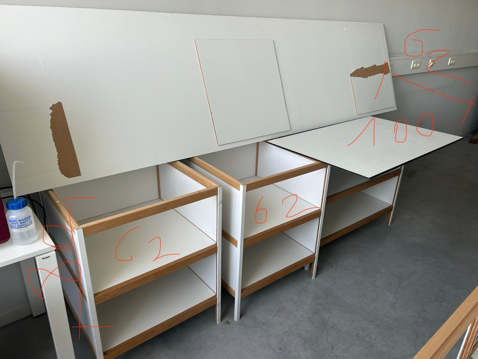 Armoire Kewlox blanche, Enlèvement, Utilisé