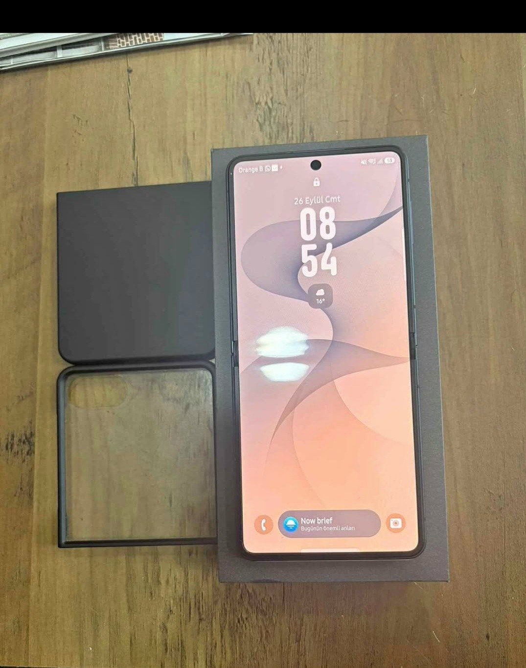 samsung flip 8 maar new, Ophalen, Zwart, Nieuw, Galaxy Z Flip