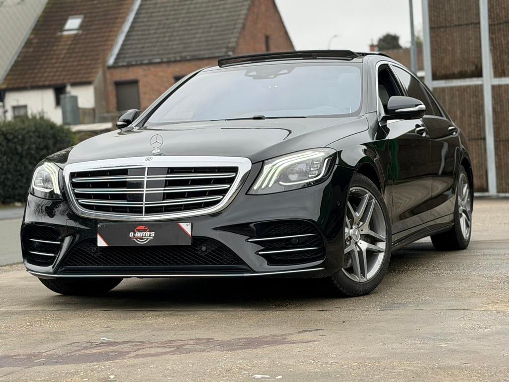 MB 350 D Long AMG Line-2021-Full-Pano-360 cam, Auto's, Mercedes-Benz, Euro 6, Bedrijf, Diesel, Te koop