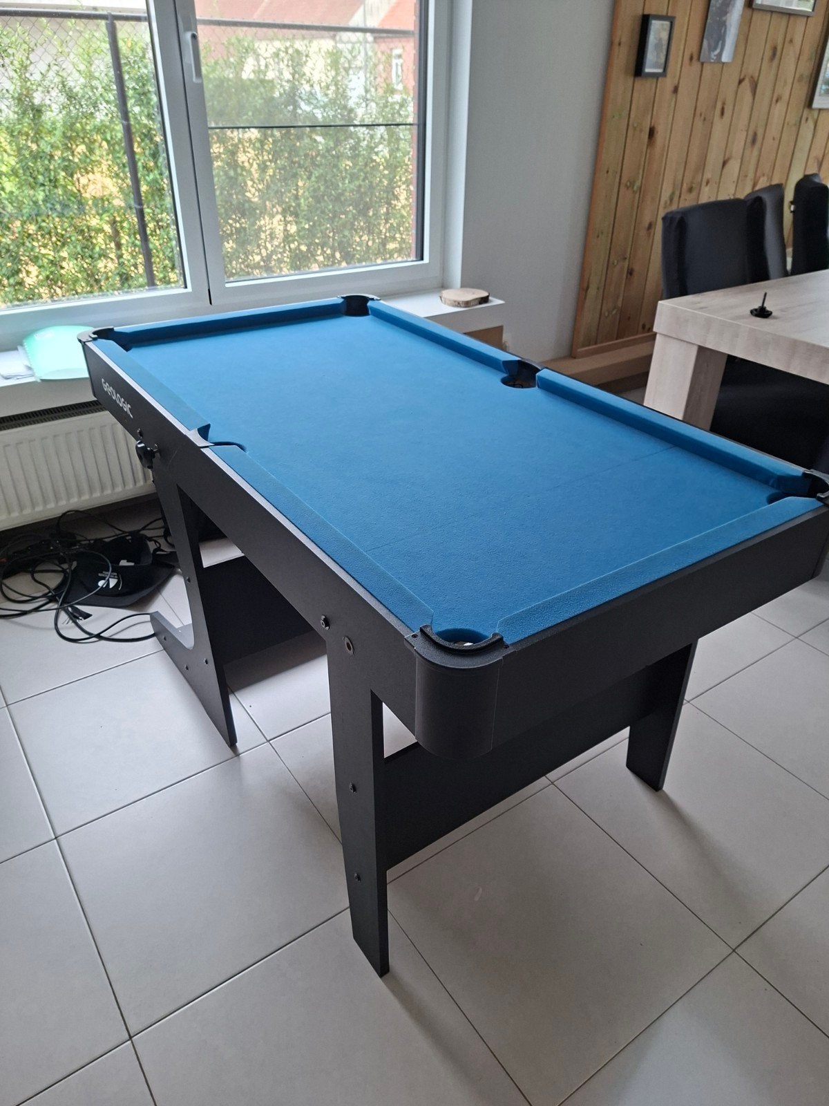 Pooltafel 1400 x 750, Ophalen