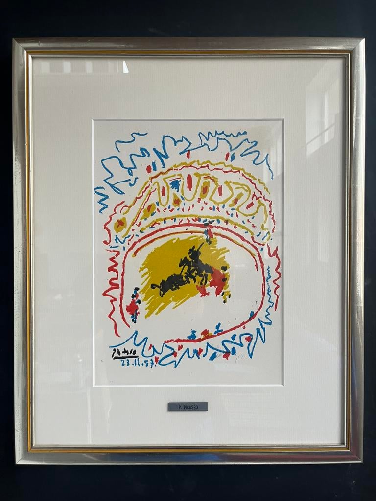 Picasso - la petite corrida, Antiek en Kunst, Ophalen