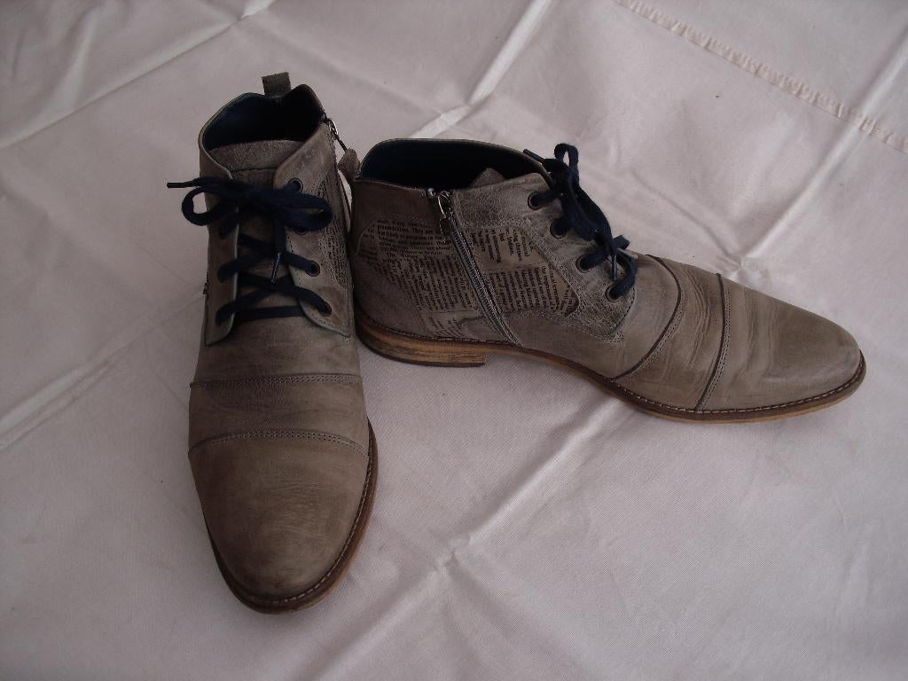 geklede boots Bullboxer mt.46, Bottes, Enlèvement ou Envoi, Comme neuf, Brun
