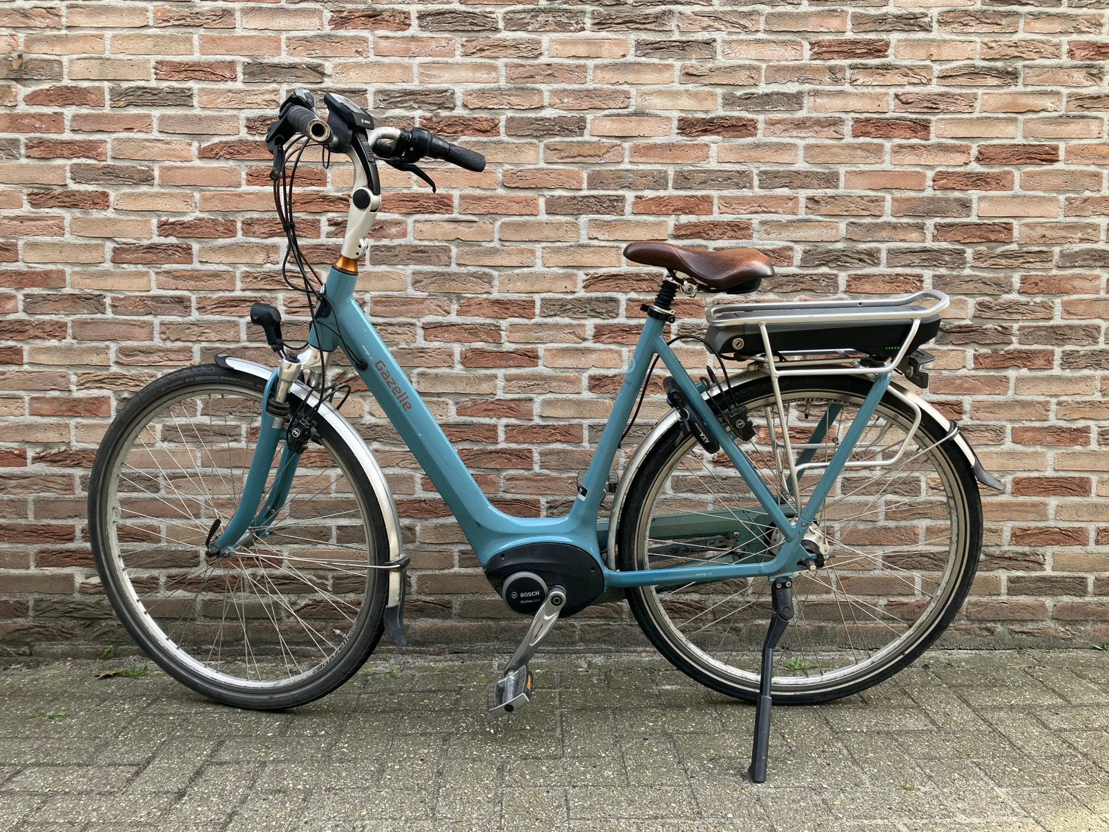 Gazelle damesfiets met Bosch middenmotor, Fietsen en Brommers, Ophalen, Gazelle