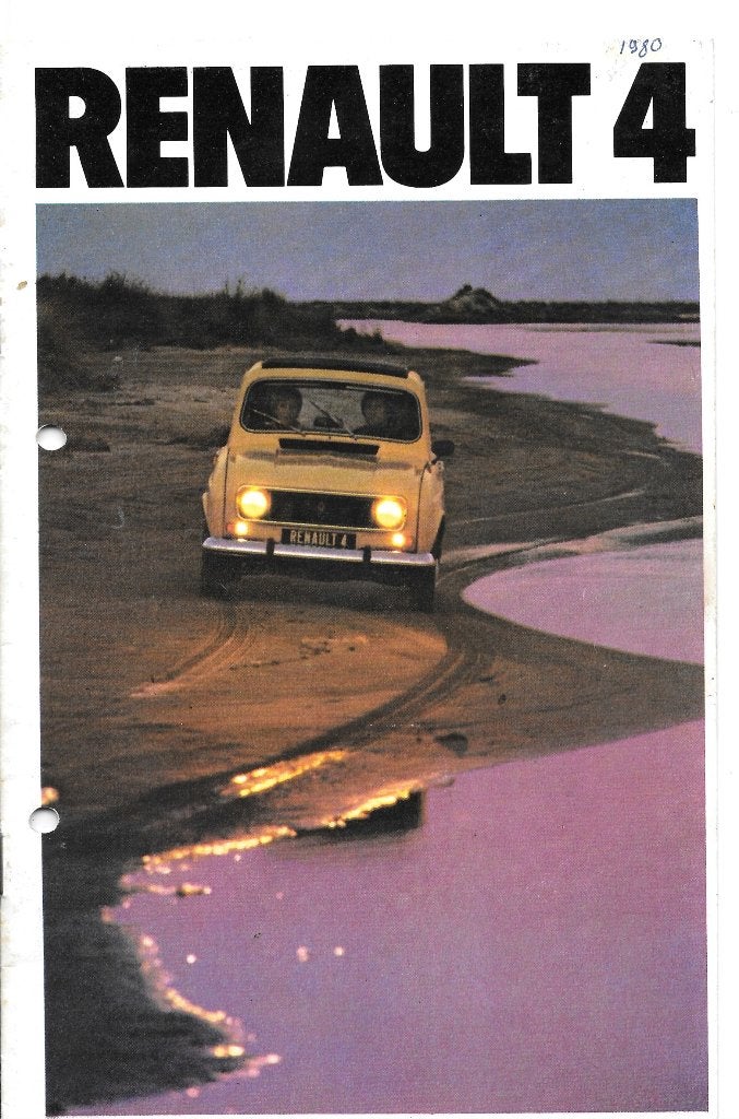 RENAULT 4, Livres, Enlèvement ou Envoi, Utilisé, Renault
