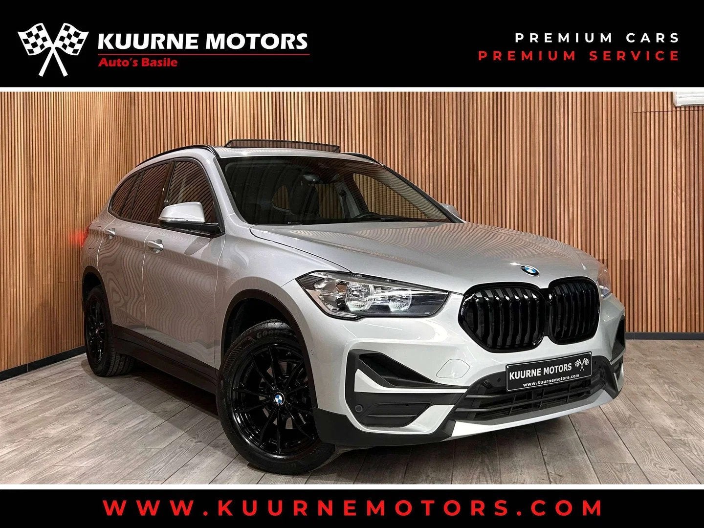 BMW X1 sDrive16dA Pano/Cam/Gps/Cruise/AutAirco/Pdc/Bt *1j ga, Autos, X1, Argent ou Gris, Achat, Entreprise