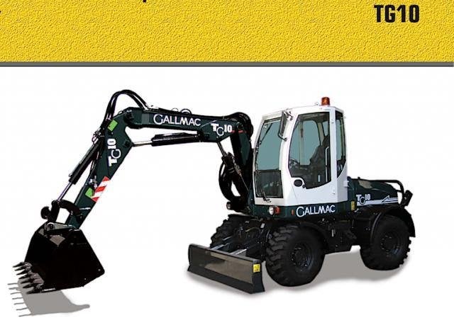 GALLMAC TG10/MECALAC, Enlèvement, Grue