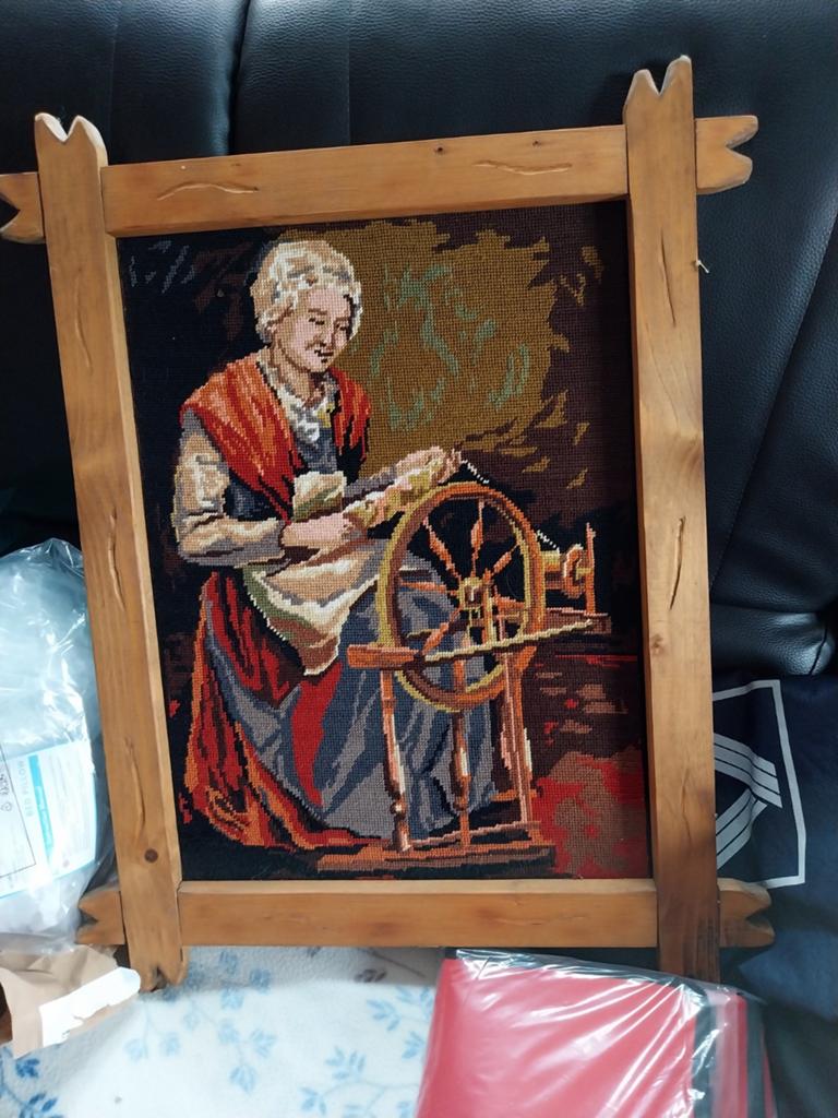 Tapisserie  la fileuse à  donner, Antiek en Kunst, Ophalen