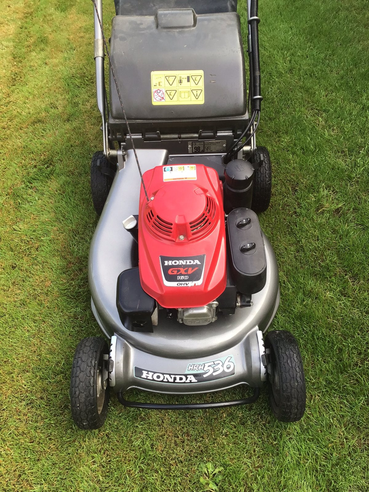 Honda grasmaaier HRH 536 PRO, Tuin en Terras, Ophalen, Zo goed als nieuw