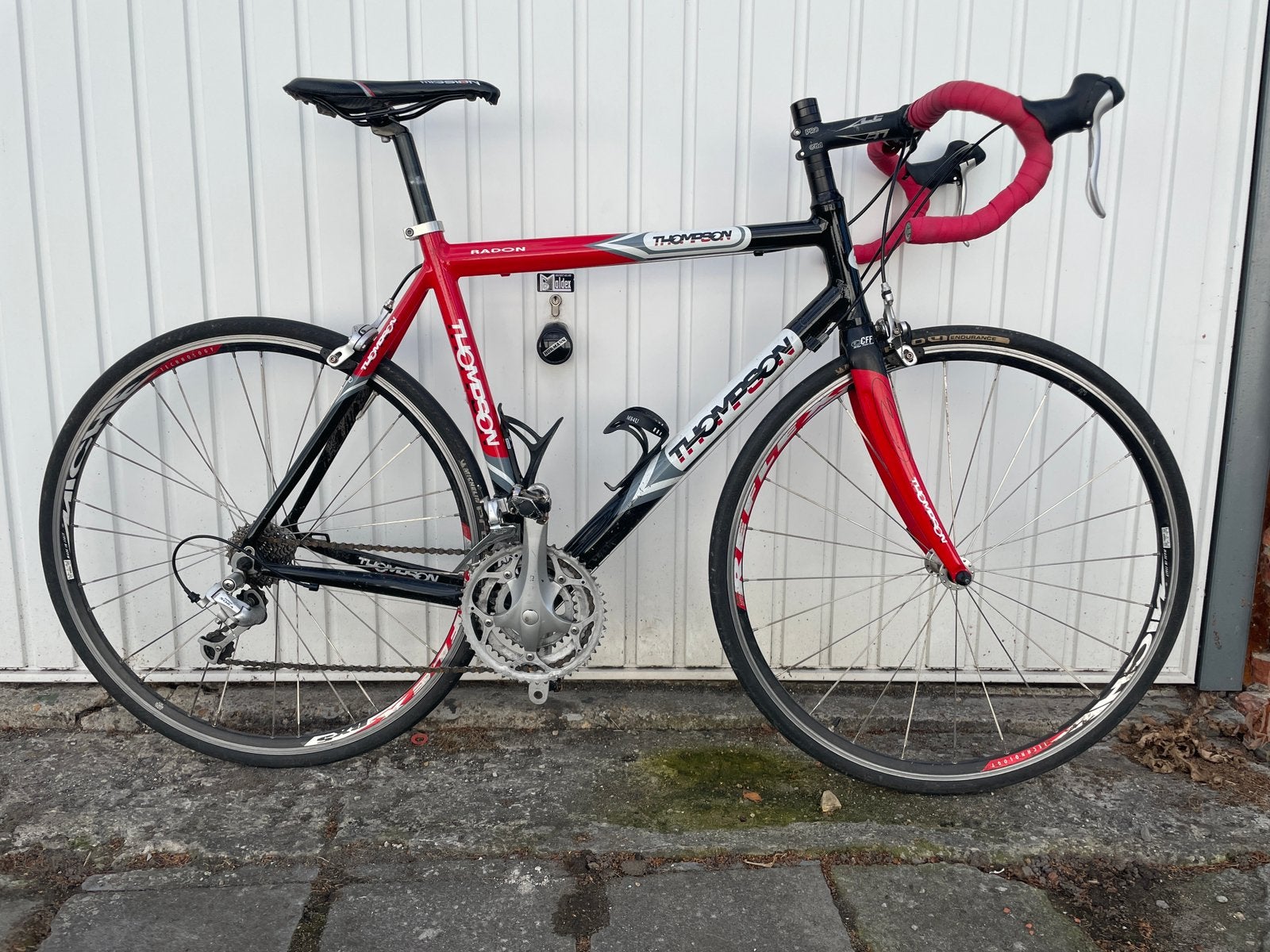 Racefiets Thompson Radon  - maat 58, Fietsen en Brommers, 28 inch, Gebruikt, Aluminium, 57 tot 61 cm