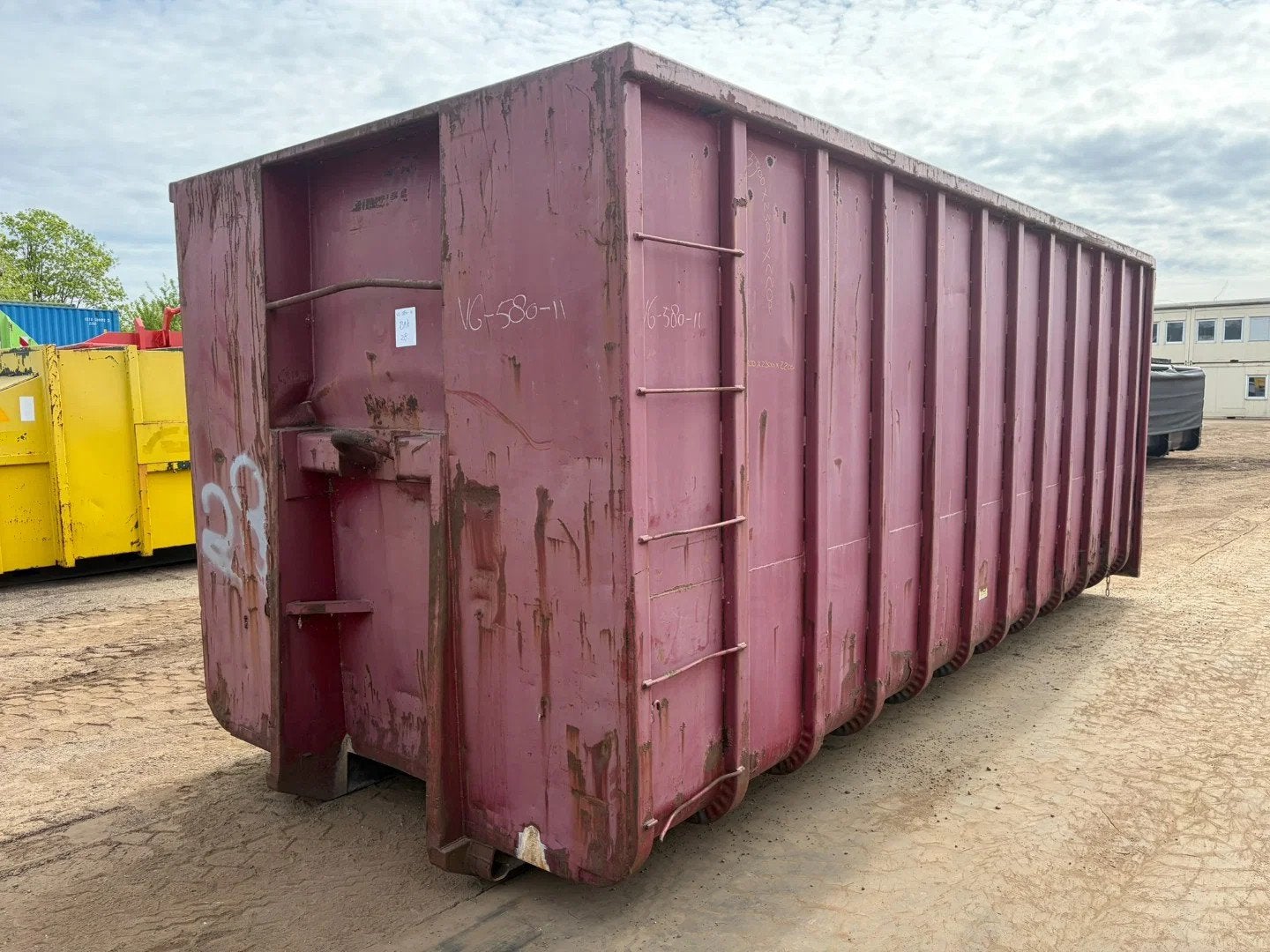 ALL-IN Containers 30m³ open top container, Zakelijke goederen