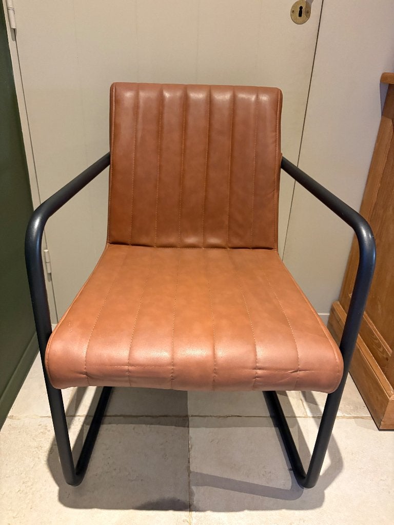 Set van 6 stoelen, Ophalen, Bruin, Zo goed als nieuw, Vijf, Zes of meer stoelen