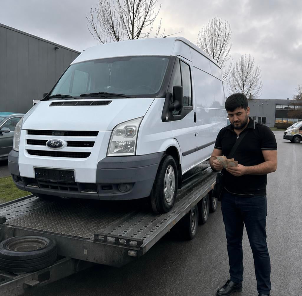 {{ Wij zijn op zoek naar }} Ford Transit, Caravanes & Camping, Chariots, Enlèvement ou Envoi