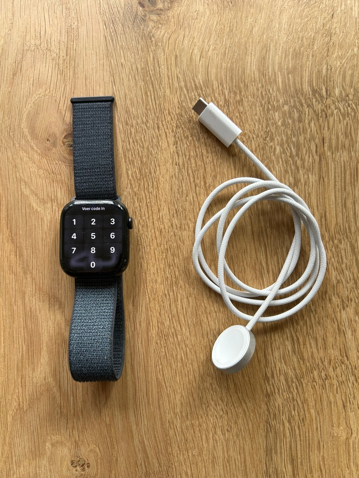 Apple watch 10 - 46, Zwart, IOS, Ophalen of Verzenden, Zo goed als nieuw