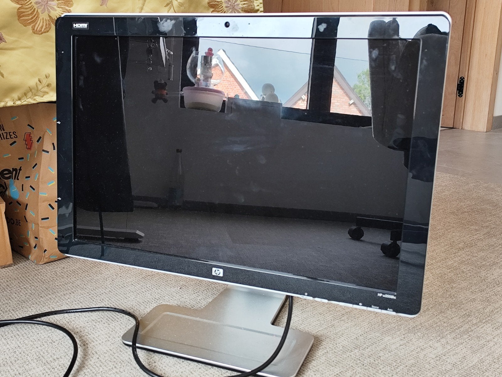 HP monitor, Ophalen