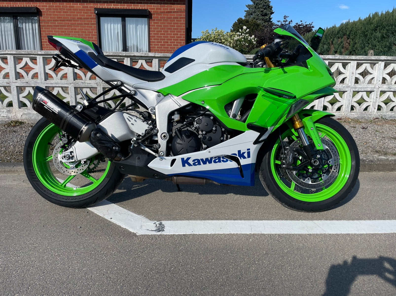 Zx6r anniversaire, Particulier