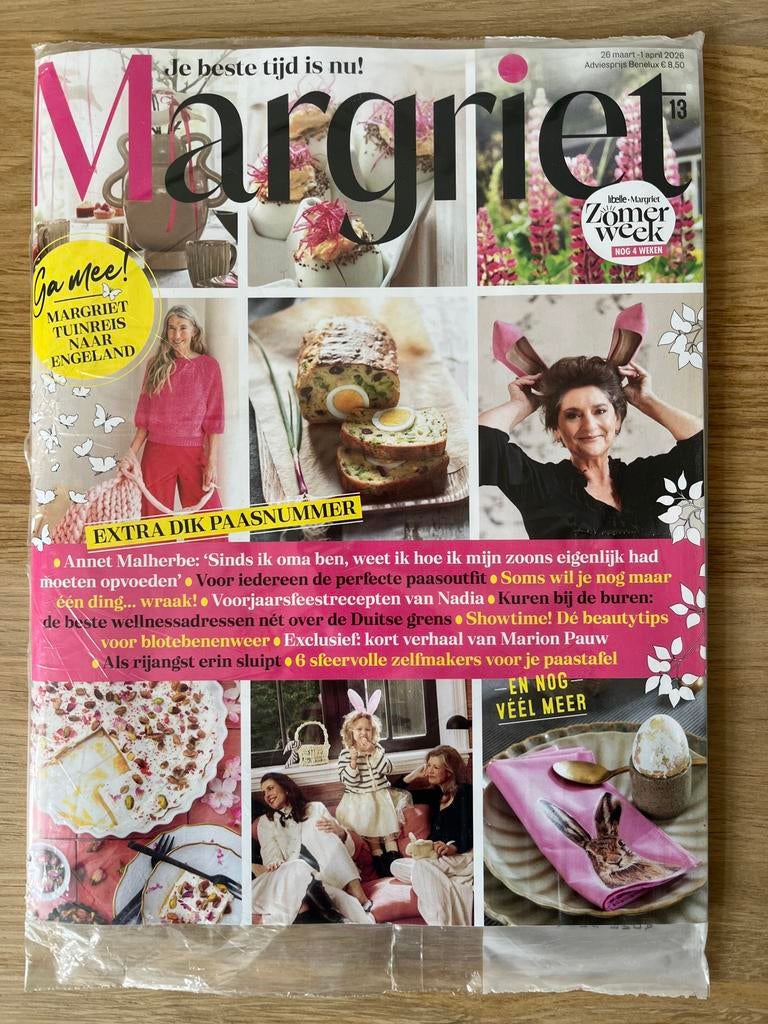 Margriet Nederlands tijdschrift nieuw, Ophalen of Verzenden, Zo goed als nieuw