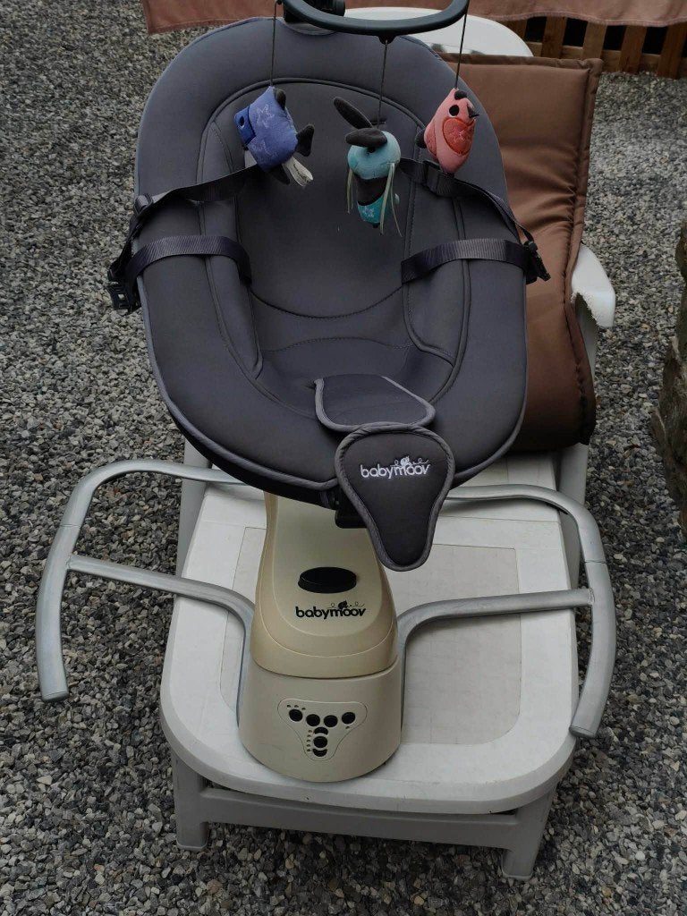 Balancelle musicale  +sacs de rangements, Autres marques, Avec ceinture(s), Comme neuf, Enlèvement