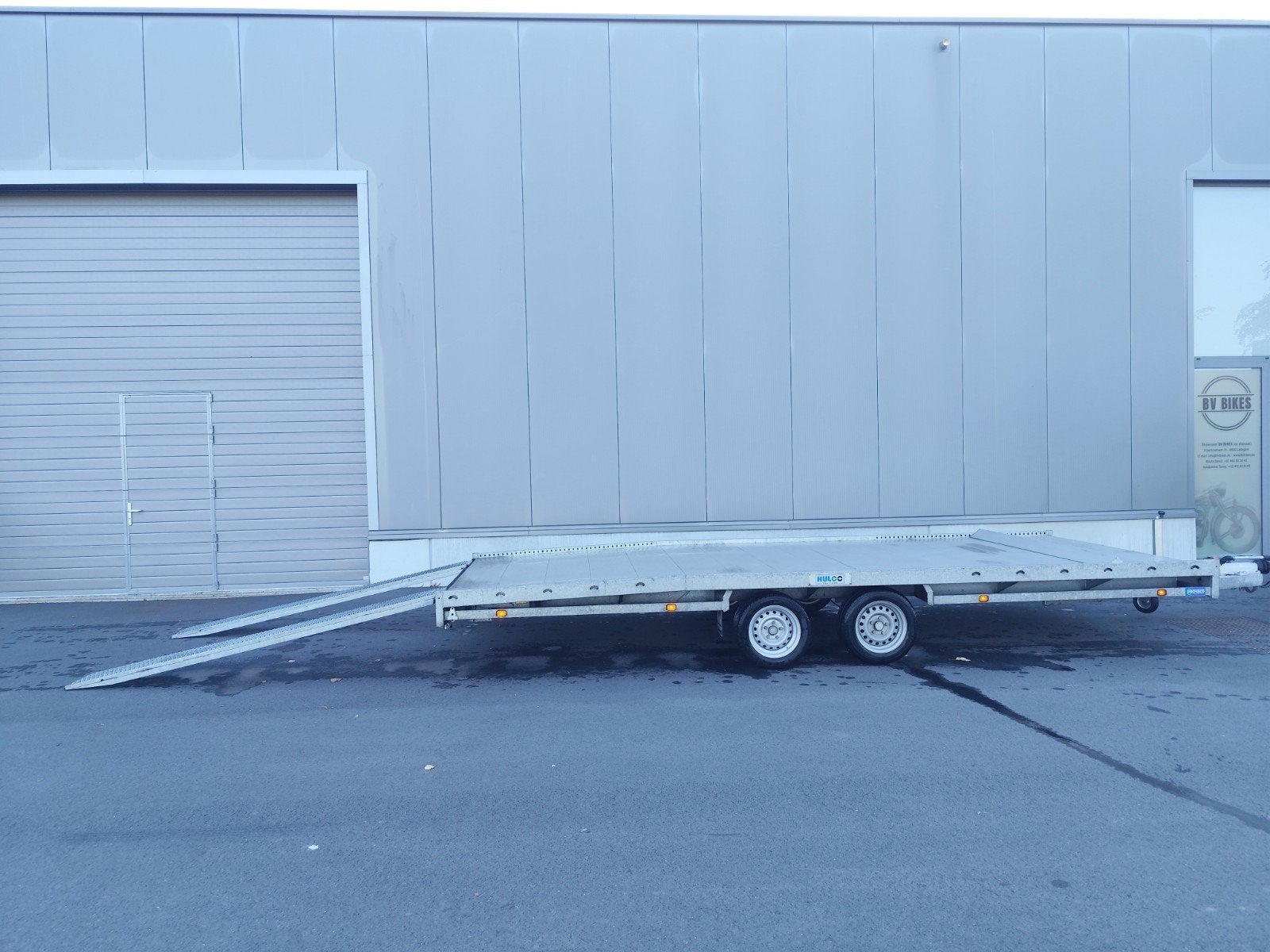 autotrailer HULCO CARAX-2 • 3500kg • topokkasie • 207x540cm, Ophalen, Zo goed als nieuw