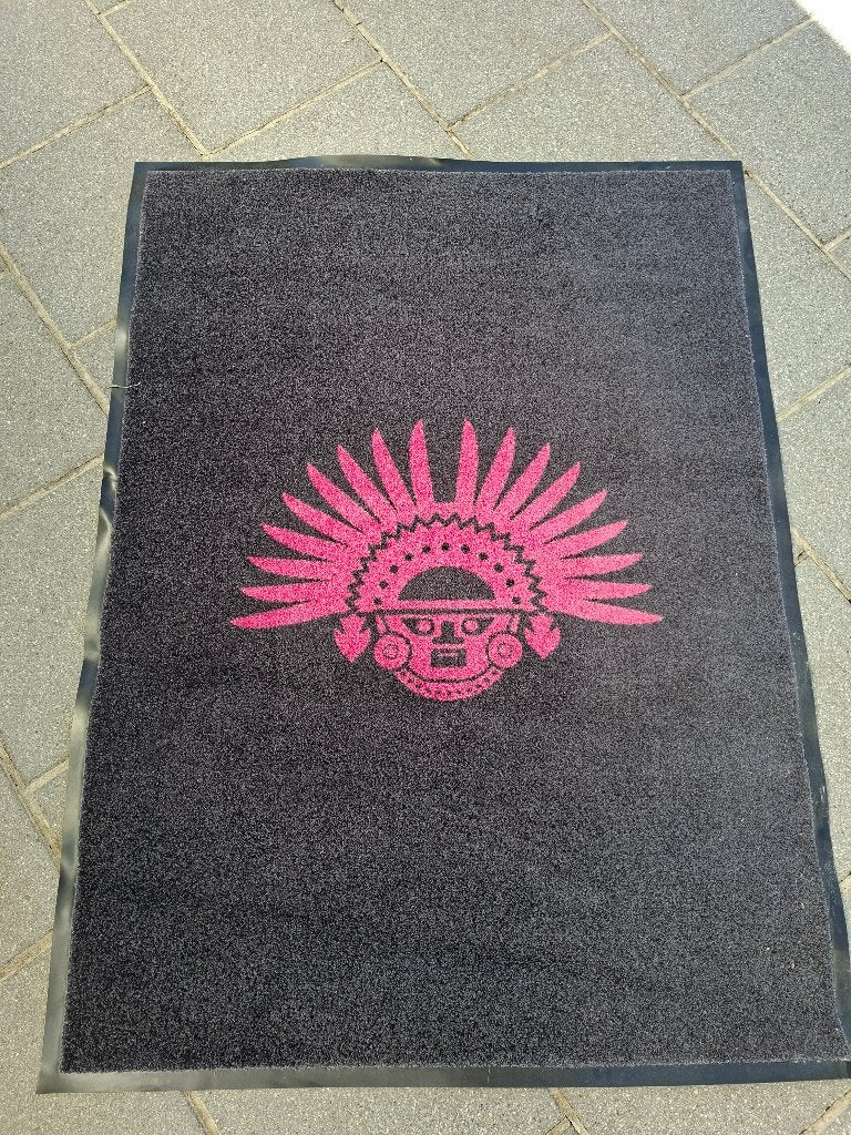 Tapis, Maison & Meubles, Ameublement | Tapis & Moquettes, Enlèvement, Utilisé, Noir, Rectangulaire