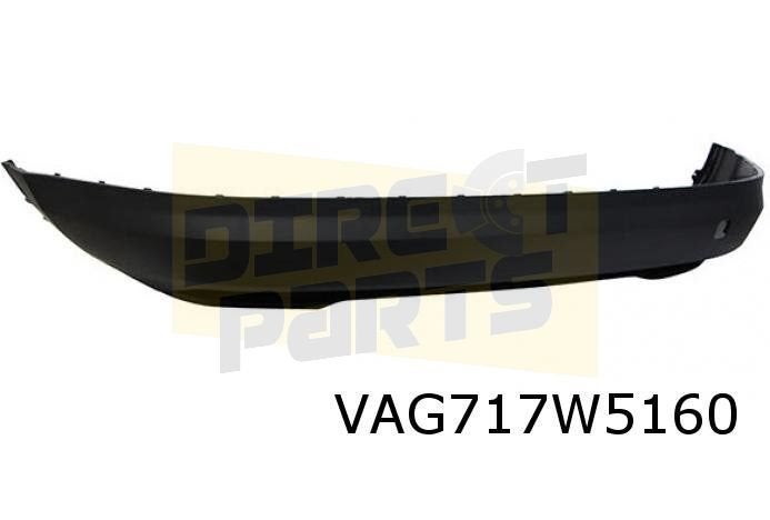 Skoda Kodiaq (3/17-6/21) onderspoiler achterbumper (9B9) Ori, Neuf, Arrière, -, Skoda