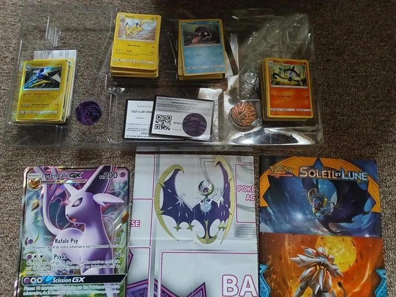 coffret pokemon mentali gx premium, Enlèvement