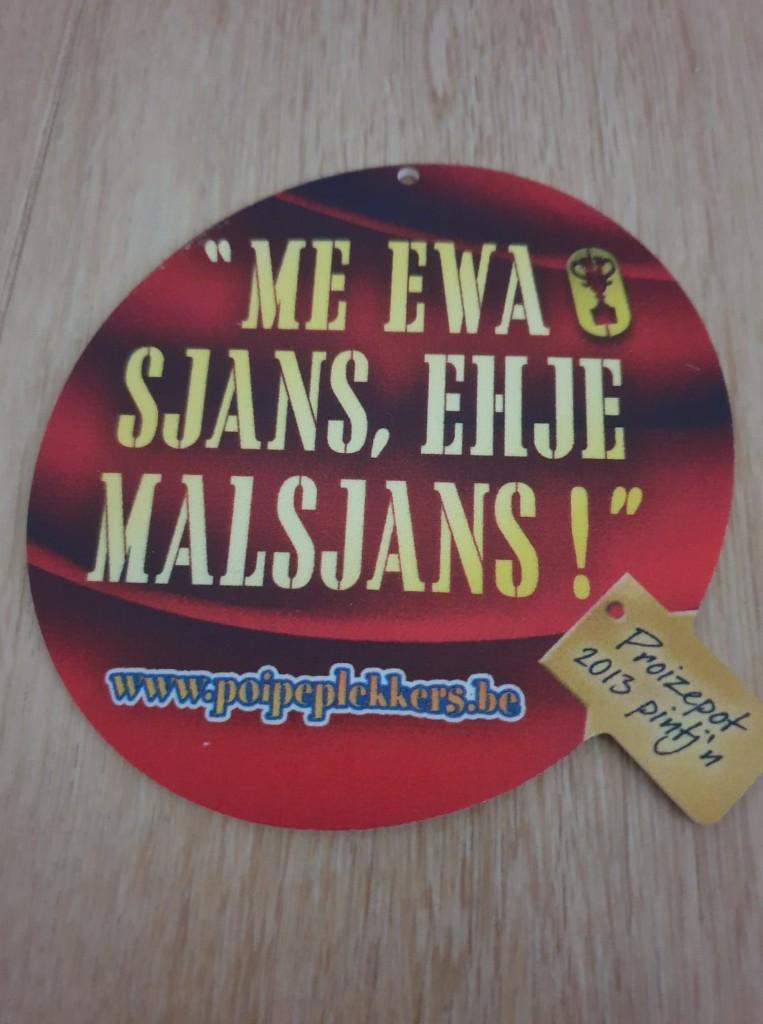 Carnaval Aalst medaille de groeite malsjans prois 2011, Ophalen of Verzenden