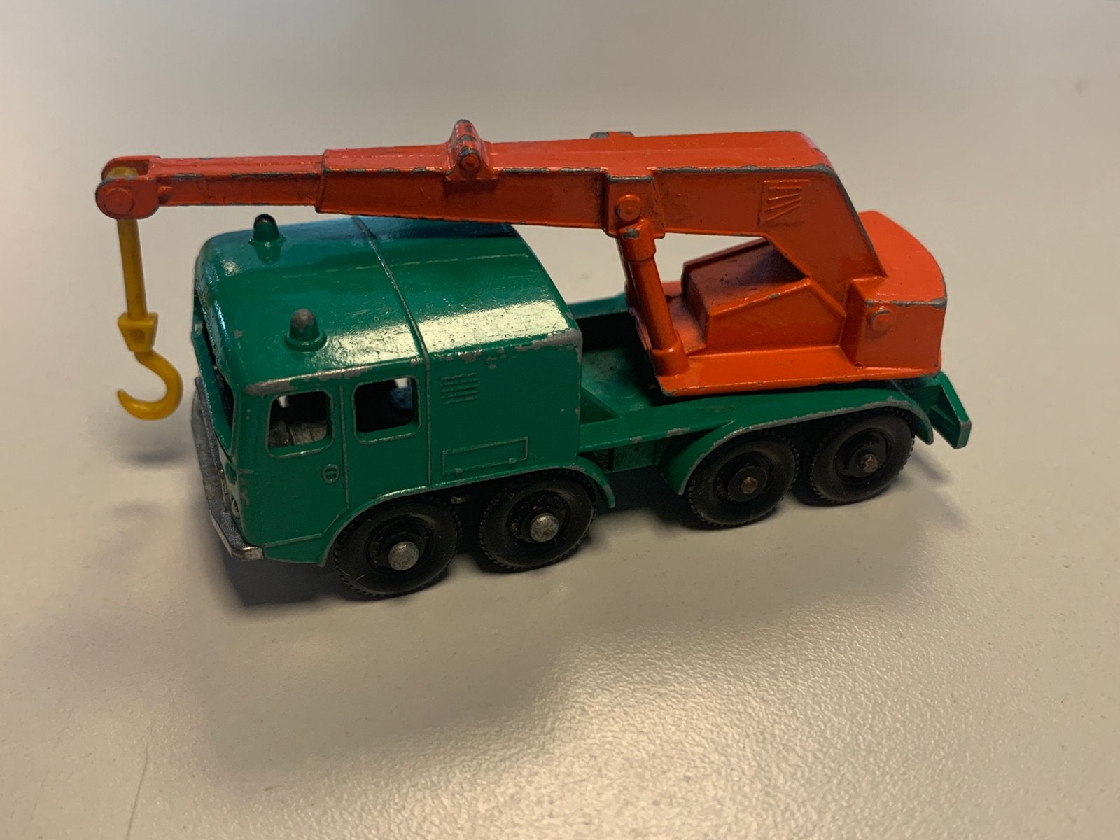Match box by Lesney #30 8-Wheel Crane Vintage, Hobby & Loisirs créatifs, Voitures miniatures | 1:87, Enlèvement ou Envoi, Utilisé