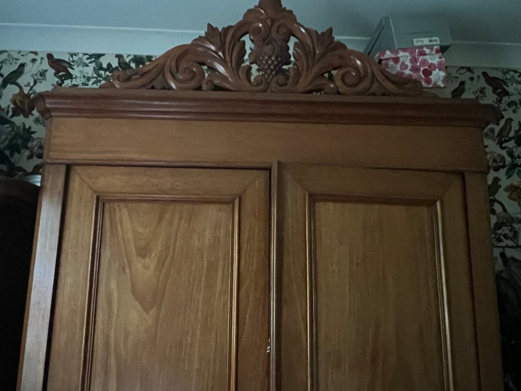 Vintage kast, Gebruikt, Eikenhout, 50 tot 75 cm, Antiek
