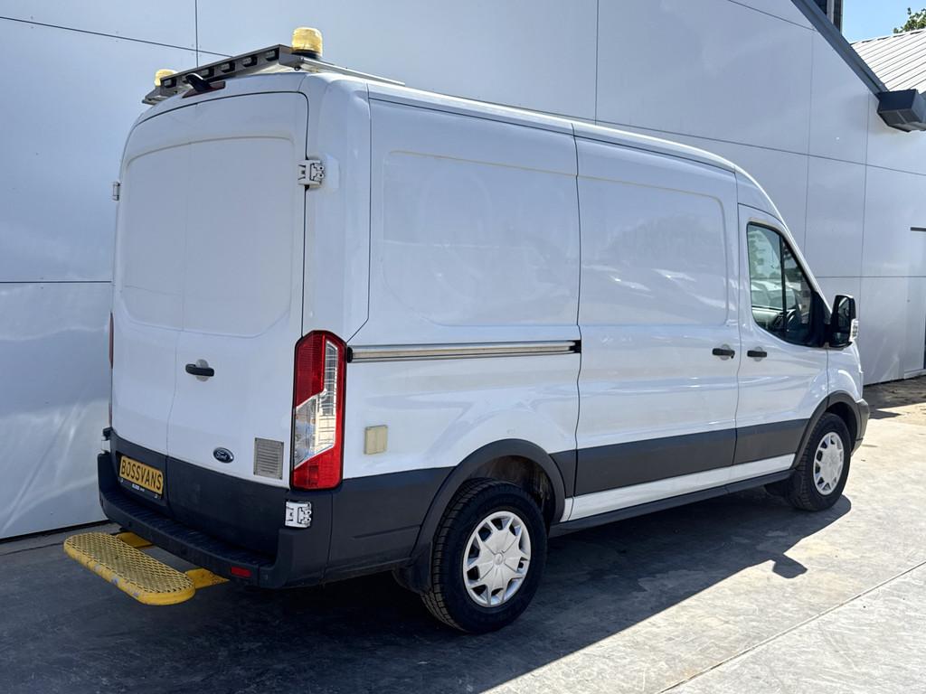 Ford Transit 2.0 TDCI 130PK L2H2 Airco Cruise Control Parkee, Autos, Cuir, Achat, Entreprise, 2 places