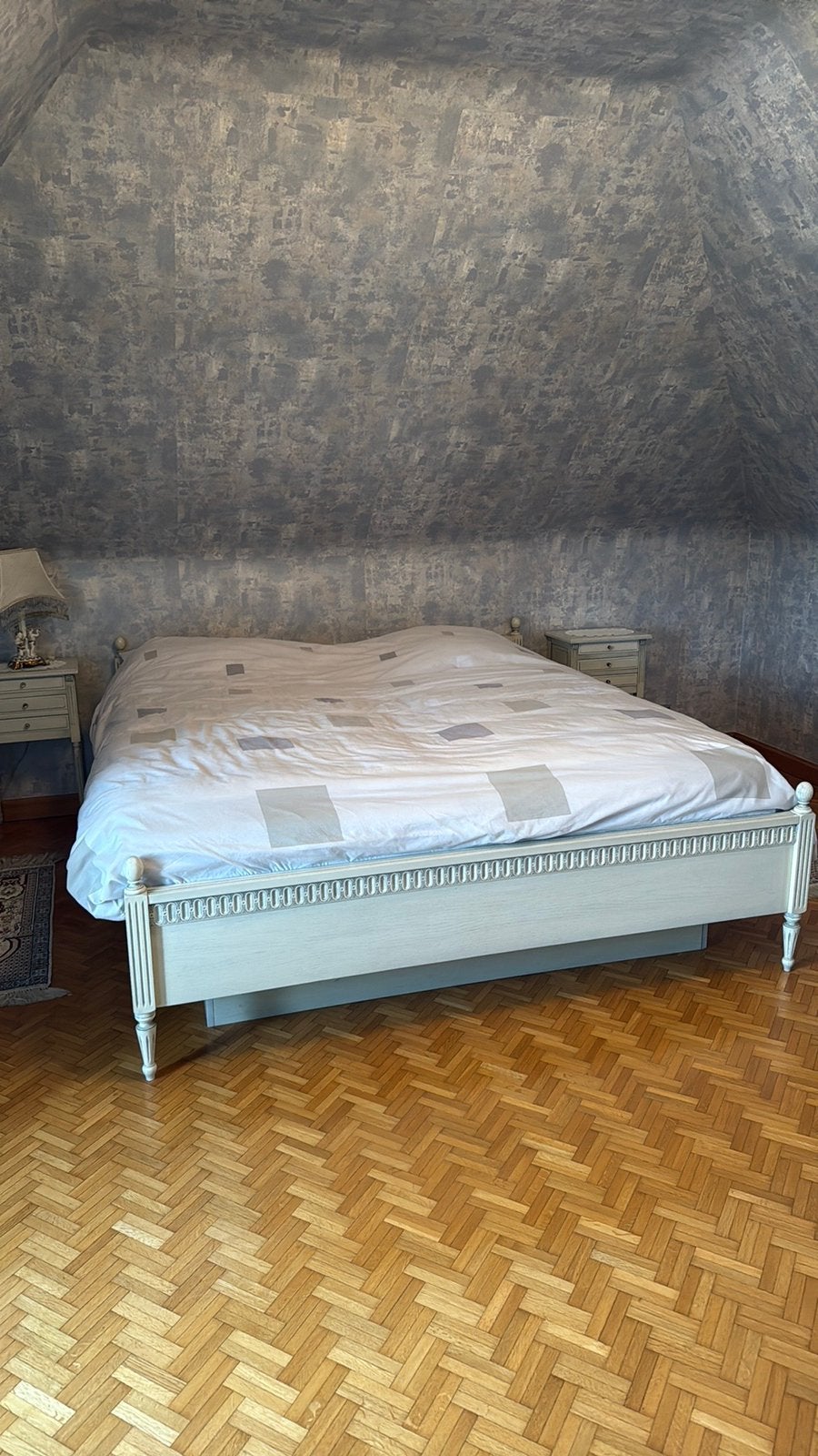 Chambre complète style Louis XVI, Maison & Meubles, Enlèvement, Utilisé, Deux personnes, Klassiek