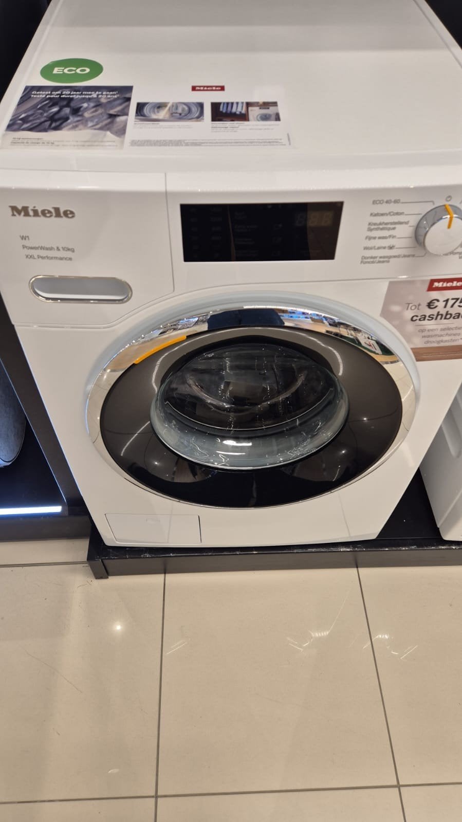machine à laver Miele, Enlèvement