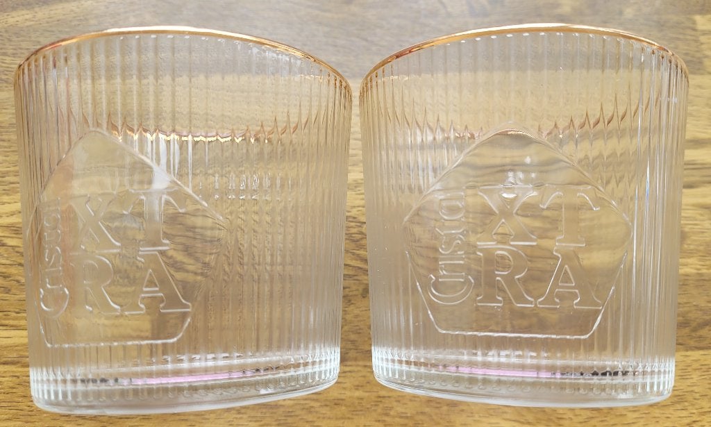 Set van 2 CRISTAL XTRA bierglazen., Verzamelen, Ophalen of Verzenden, Nieuw, Verpakking