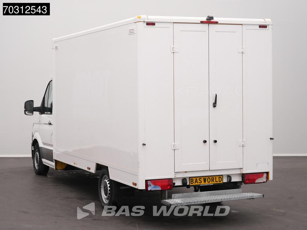 MAN TGE 3.100 433cm Bakwagen Achterdeuren Zijdeur Camera Eur, Stof, Gebruikt, Euro 6, 4 cilinders