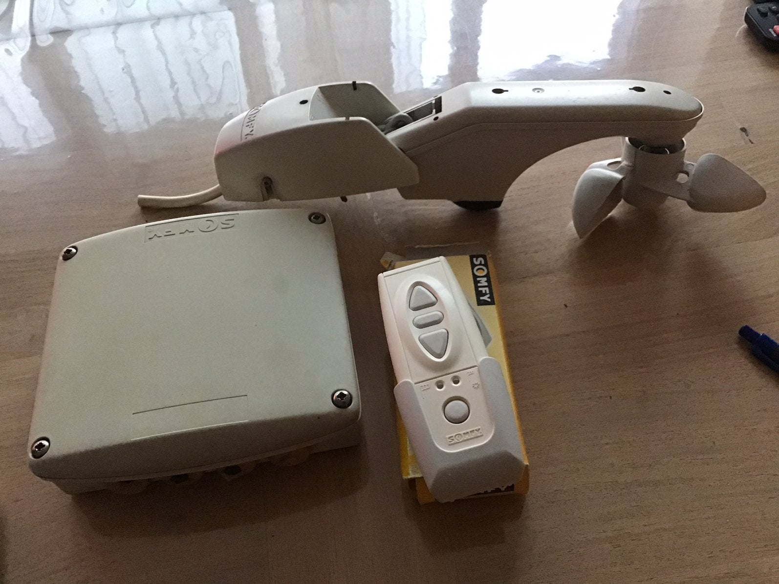 Somfy recepeur RTS + SENSOR + telecommande, Ophalen, Gebruikt, Overige typen