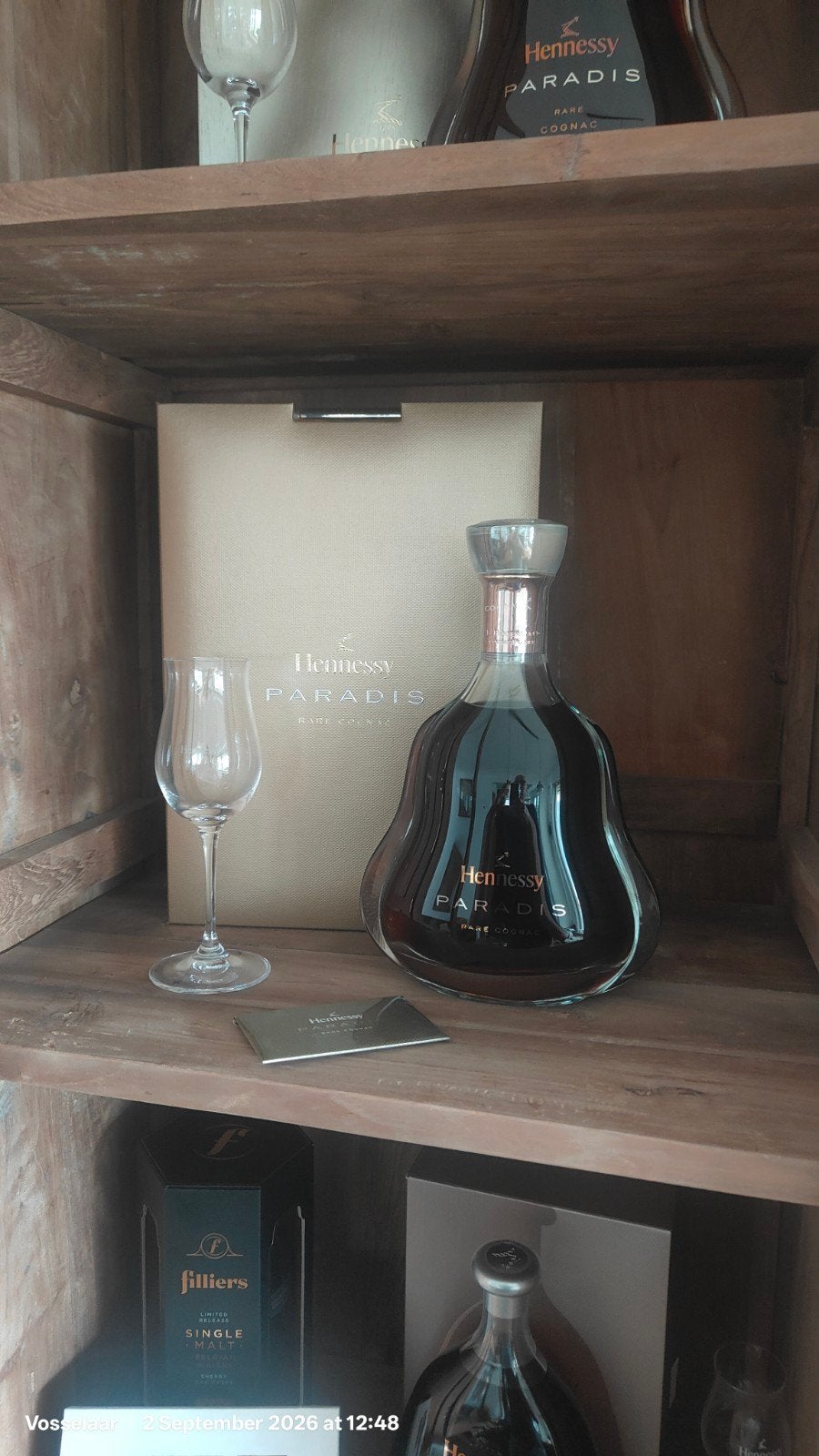 cognac Hennessy Paradis, Ophalen of Verzenden