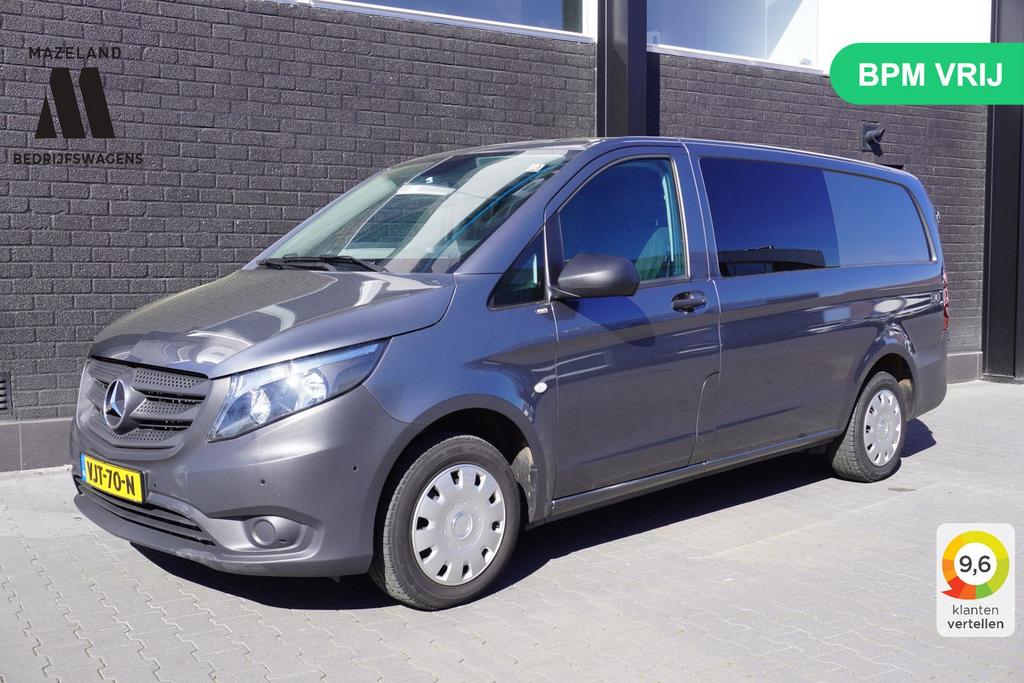 Mercedes-Benz Vito 114 CDI Lang Dubbele Cabine Automaat EURO, Argent ou Gris, Achat, Entreprise, Carnet d'entretien