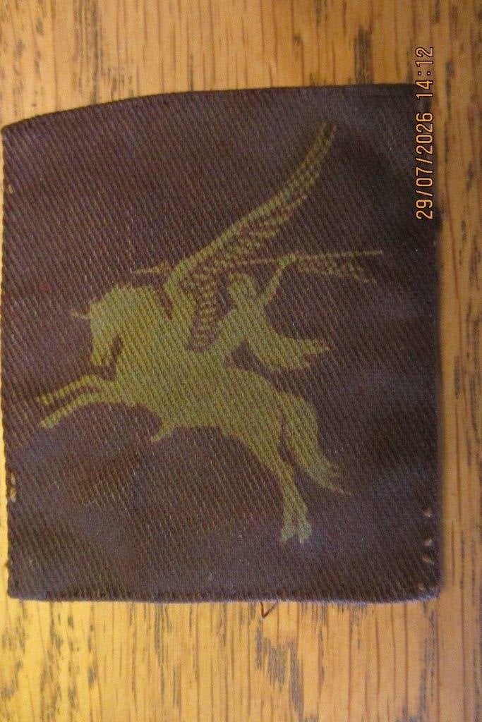Insigne Pégase para anglais imprimé, porté ww2, Collections, Objets militaires | Seconde Guerre mondiale, Enlèvement ou Envoi