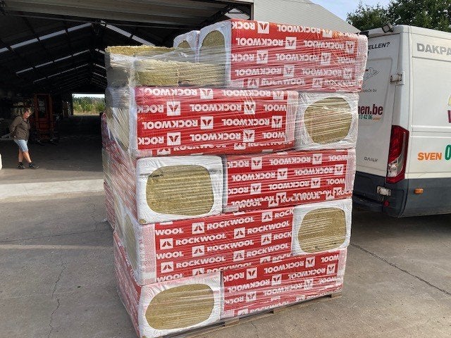ROCKWOOL WERFREST 100/150 MM livré, Isolation des murs, 12 cm ou plus, Neuf, 15 m² ou plus