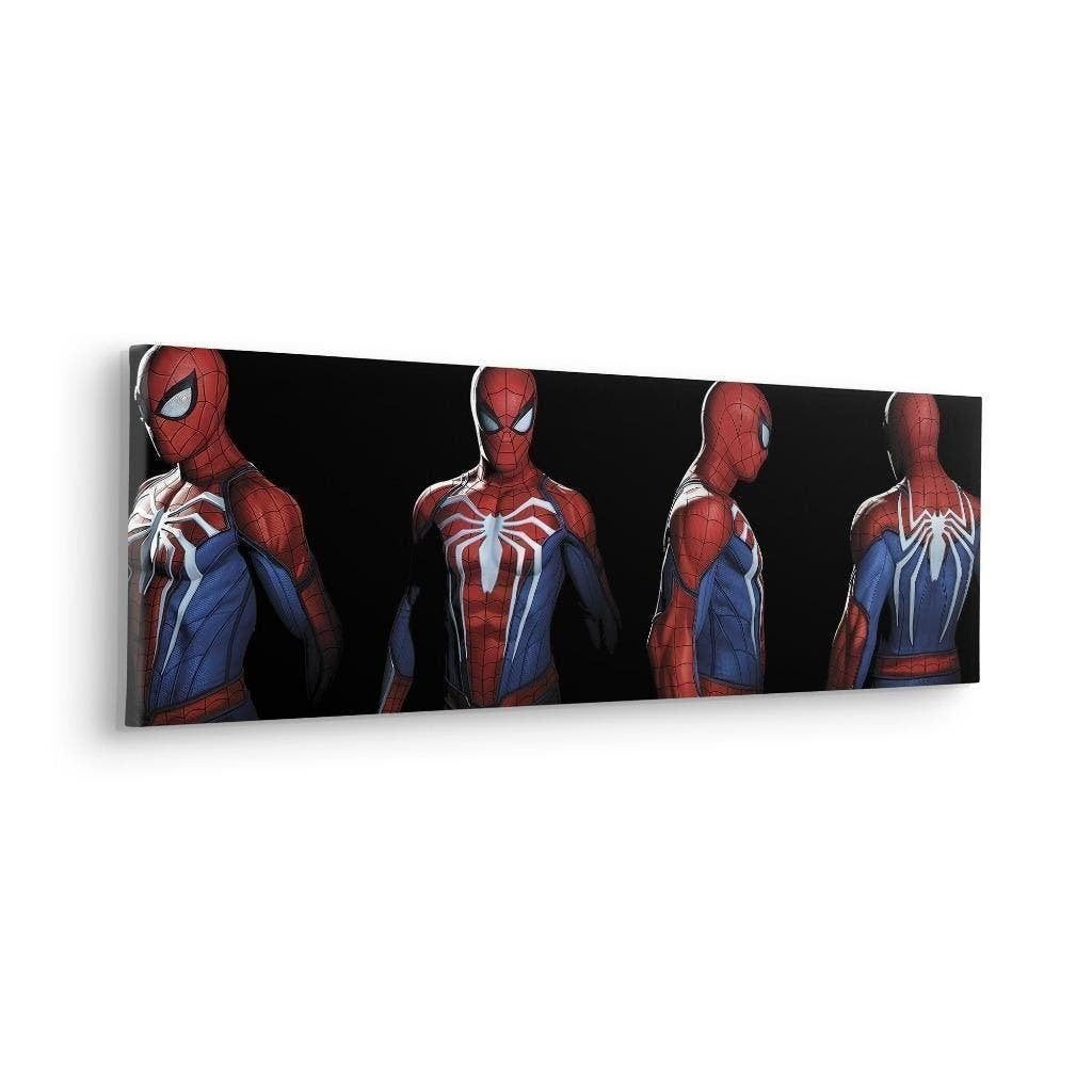 Spiderman Canvas - 90x30 cm - Marvel, Verzenden, Rechthoekig Liggend, Nieuw, Canvas of Doek